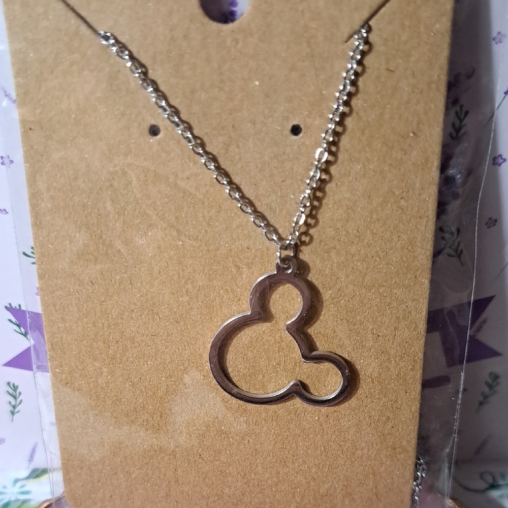 Mickey Mouse Pendant Necklace